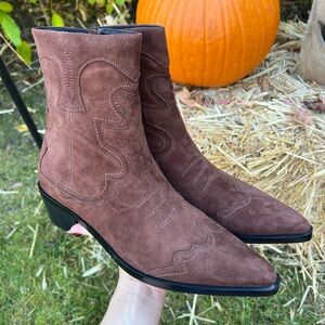 Bibi Lou Short Western Boots Size 8/8.5